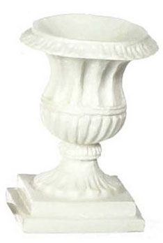 Dollhouse Miniature Large Urn 6Pcs White